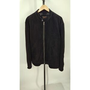 Quince Black Suede Jacket